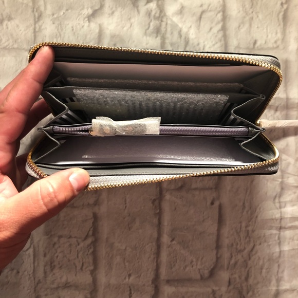 Kate Spade Cameron Street Big Smoke Lacey Wallet - Picture 5 of 6